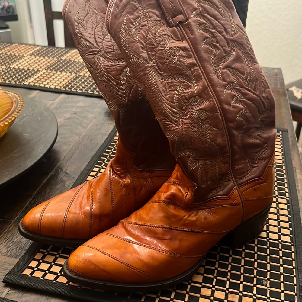 - - Dan Post R 7 leather boots